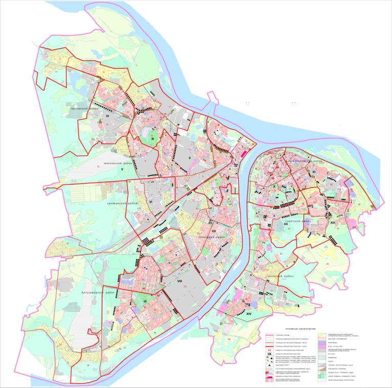 Градостроительный план нижнего новгорода до 2030 года нижегородский район
