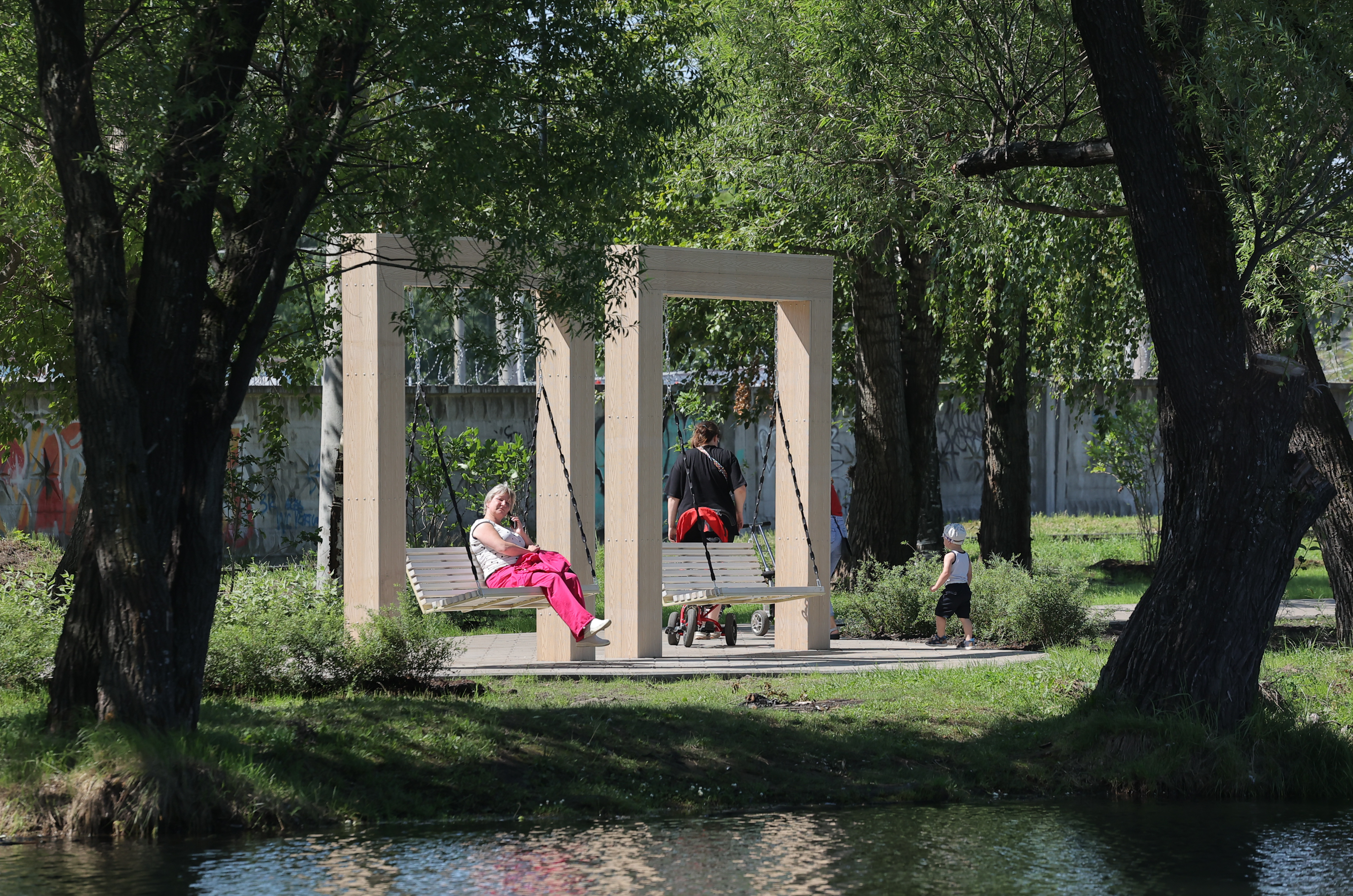 Озеро на петряевке нижний новгород фото