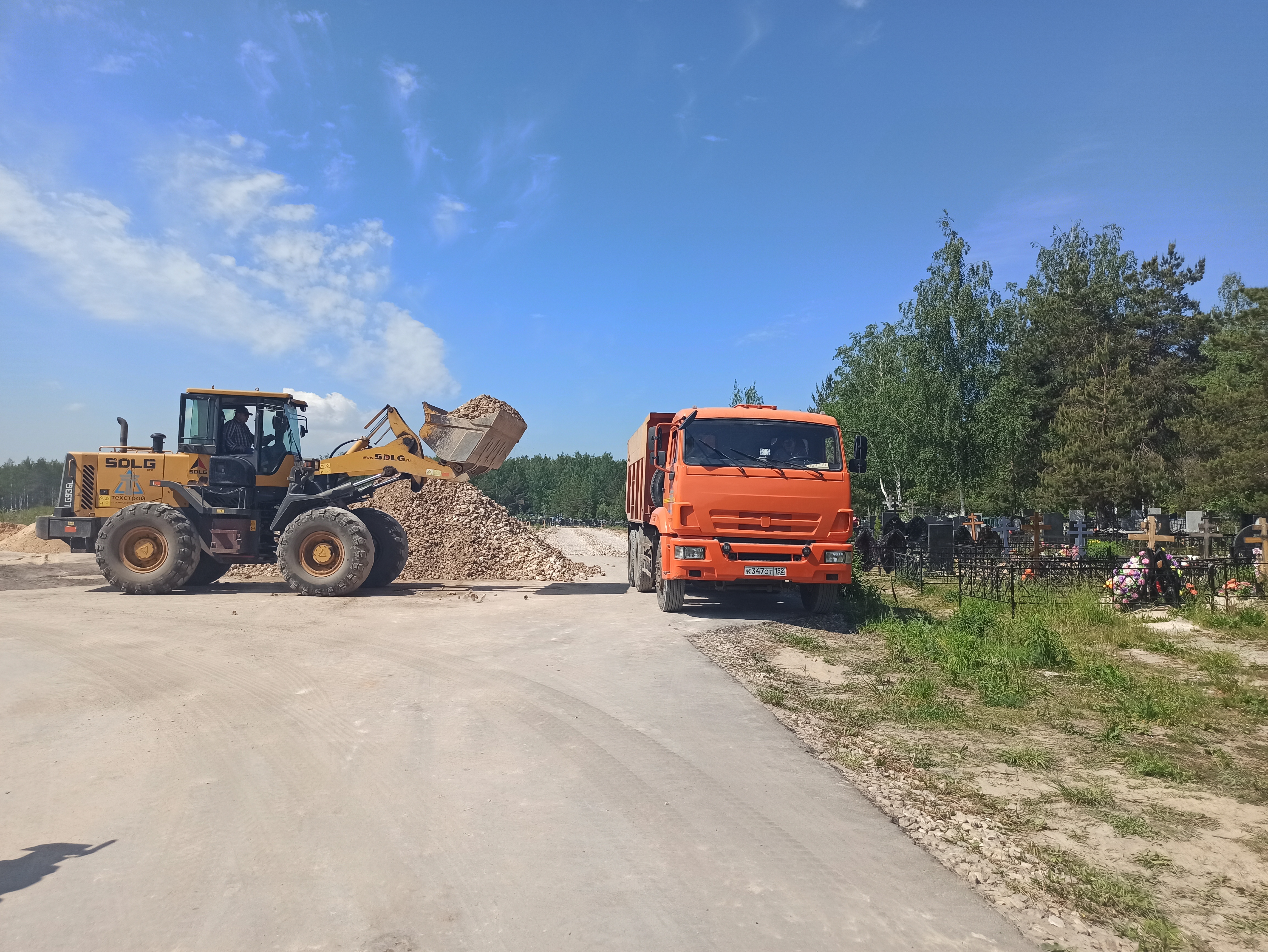 На нижегородских кладбищах приведут в порядок дороги - Официальный сайт  администрации города Нижнего Новгорода