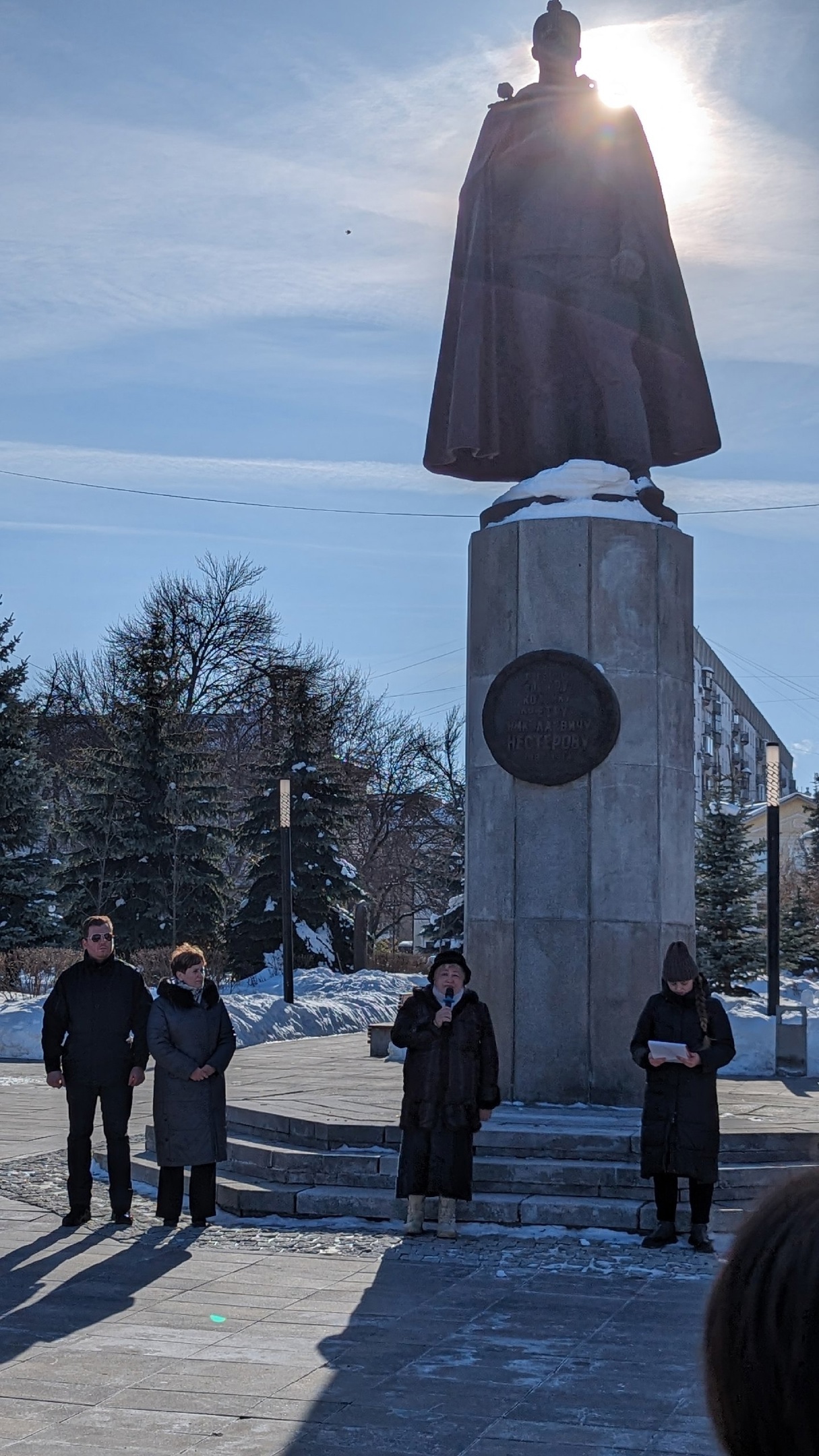 Митинг, посвященный 137-летию со дня рождения летчика Петра Нестерова,  состоялся в Нижнем Новгороде - Официальный сайт администрации города Нижнего  Новгорода