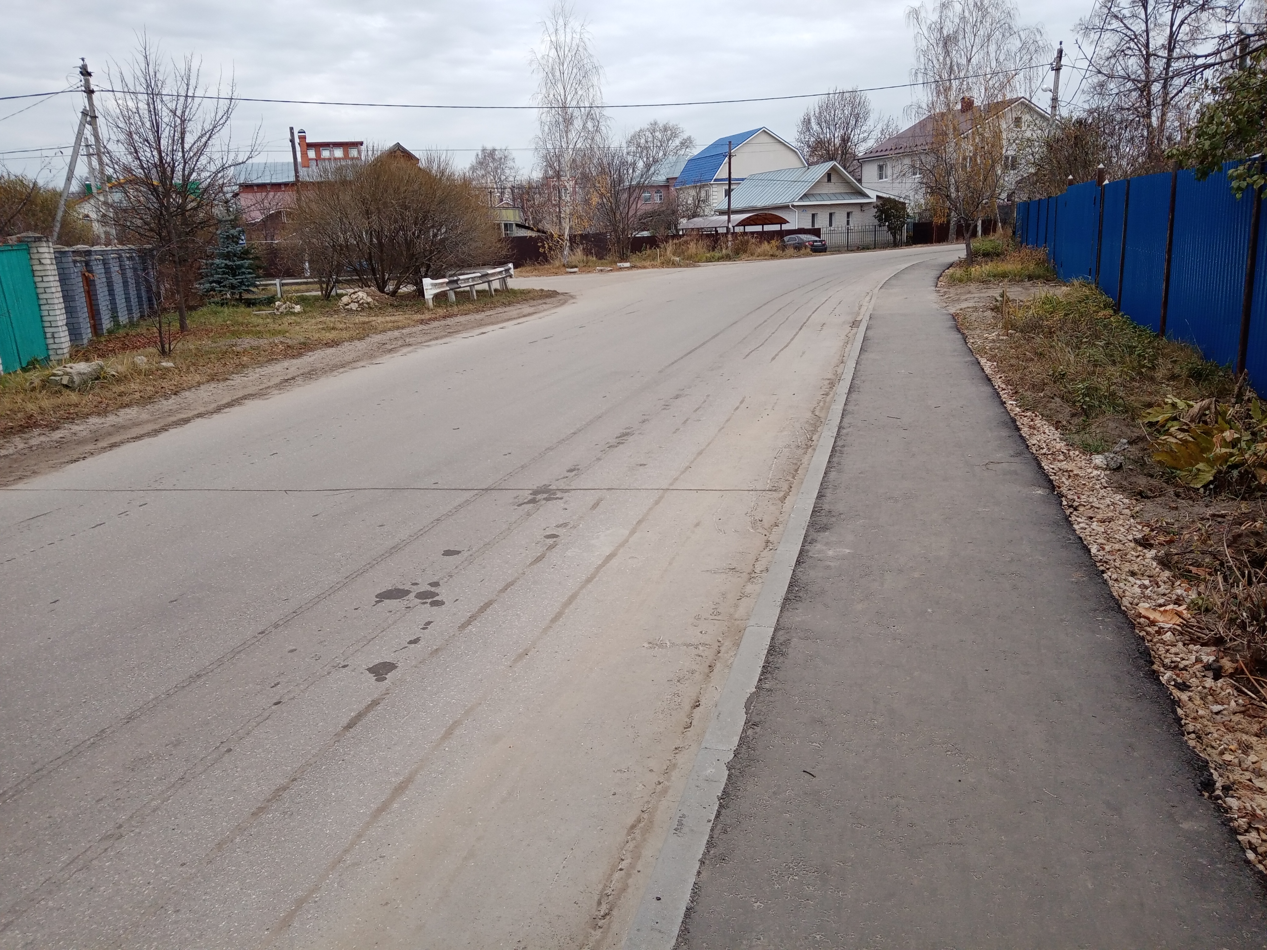 Тротуар в нижегородском поселке Гнилицы построили на средства гранта за  победу в конкурсе благоустройства - Официальный сайт администрации города  Нижнего Новгорода