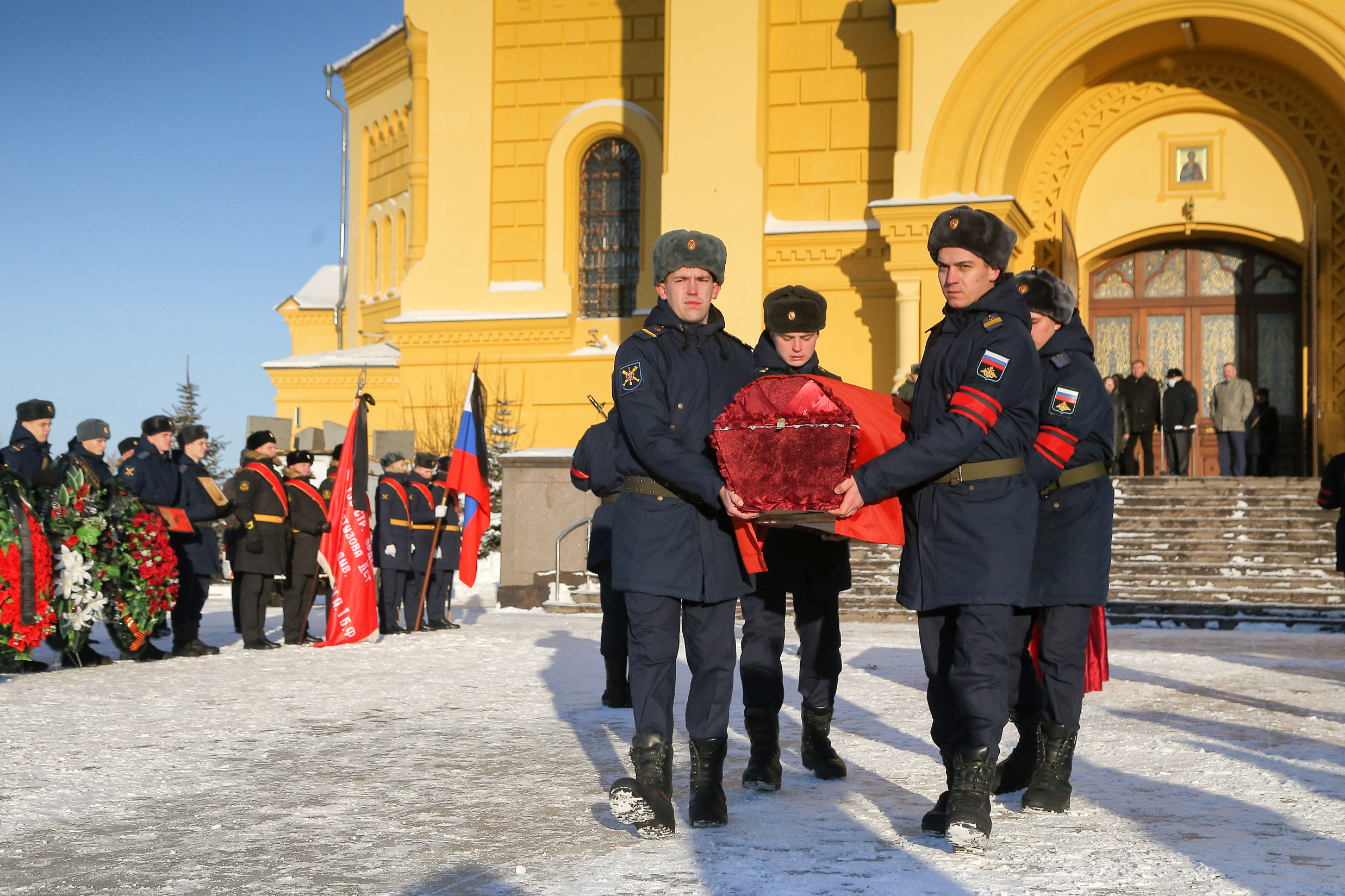 В Нижнем Новгороде попрощались с красноармейцем Иваном Ивановичем Юриным -  Официальный сайт администрации города Нижнего Новгорода