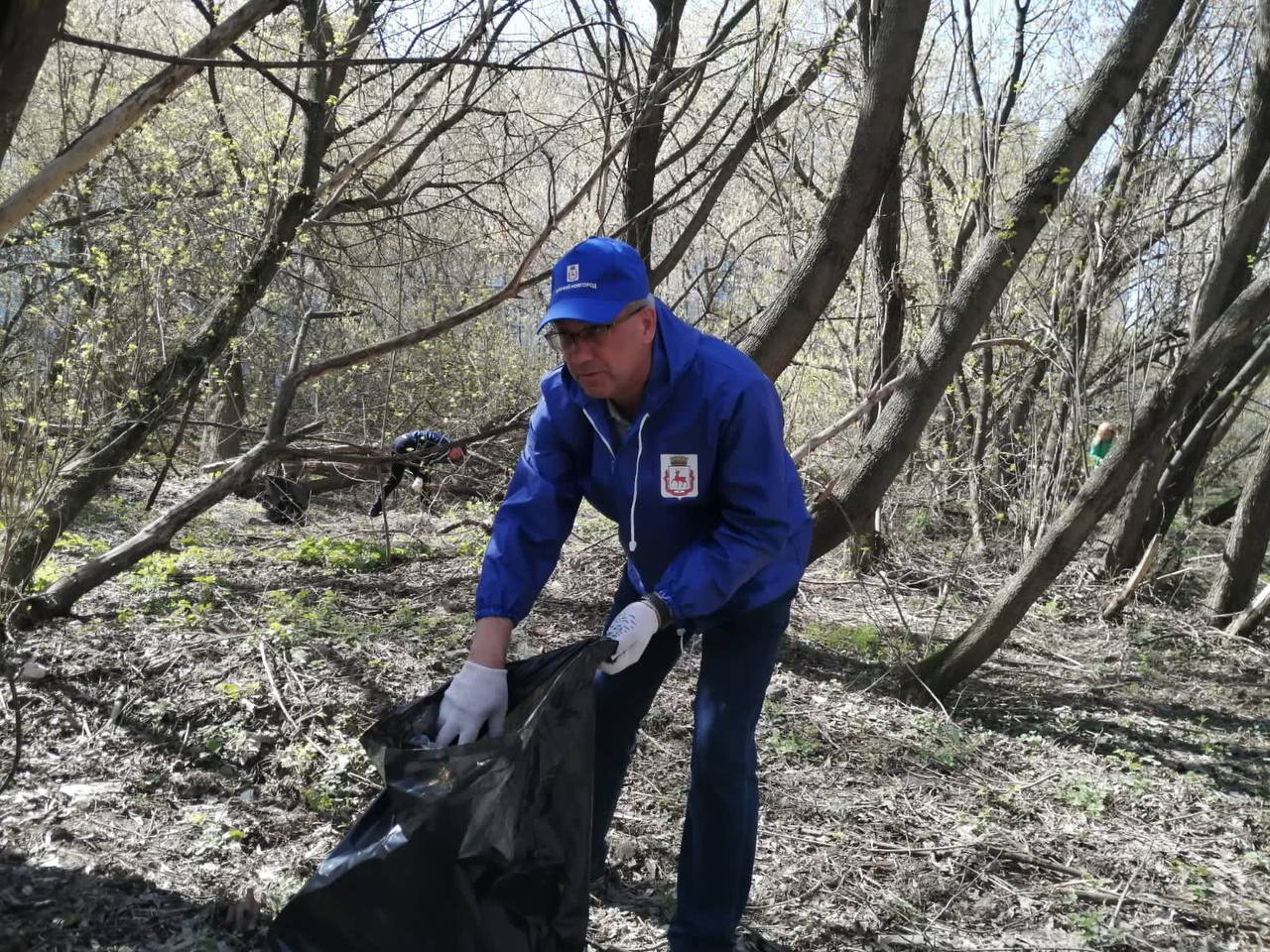 Мэр Юрий Шалабаев поблагодарил нижегородцев, принявших участие в  общегородском субботнике - Официальный сайт администрации города Нижнего  Новгорода